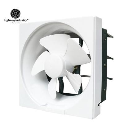 China Hotel Road 200mm White 8 Inch Kitchen Bathroom Window Wall Ventilation Exhaust Fan for sale