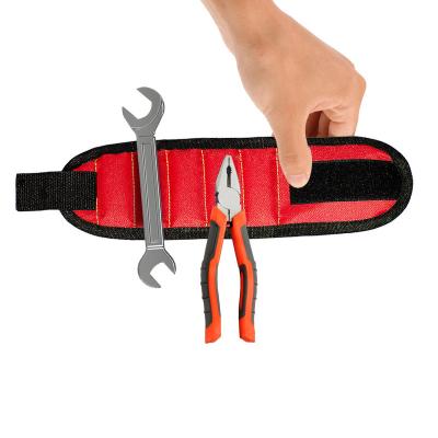 China New Worker Personal Strong Magnetic Bangle Portable Tool Bag For Screw Nail Drill Bit Repair Kit Bangle Bolt-Nut Magnetic Tool for sale