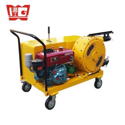 China Wall Plastering And Grouting Concrete Peristaltic Mini Slurry Motor Fuel Pump Cement Mortar Pump For Sale for sale