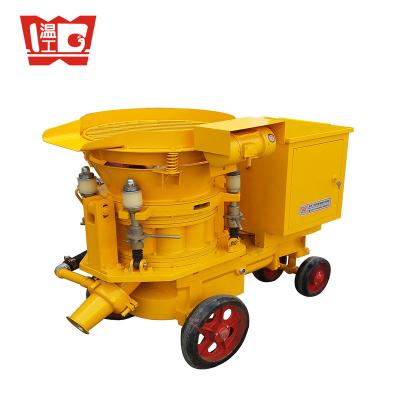 China Tunnel building pz5 shotcrete machine concrete shoting pumps for 6m3/h output for sale