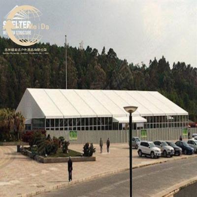 China Warehouse ; Aluminum Storage Factory Structure Large Storage Warehouse Marquee Curved Shaped Tent For Event for sale