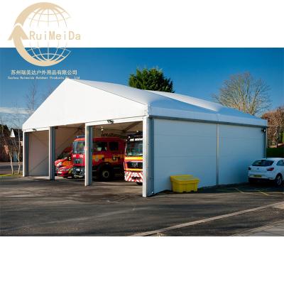 China Portable Warehouse Tent Large Aluminum Wind Tent Heavy Duty PVC Or ABS Material Temporary Wall Tent for sale