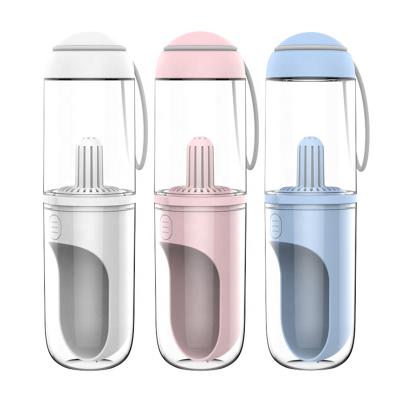 China Good Quality Durable ABS Material 330ml BPA Free Portable Dog Water Bottle for sale