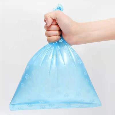 China Economic Viable Biodegradable Colorful Printed Pet Waste Bag Pet Garbage Bag For Outdoor for sale