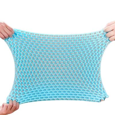 China Anti-static Airy Portable Car Cushion Cushion Honeycomb Gel Pad With Non-slip Cover for sale