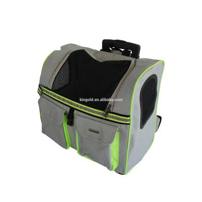 China Sustainable Airline Approved Pet Carriers With Wheels for sale