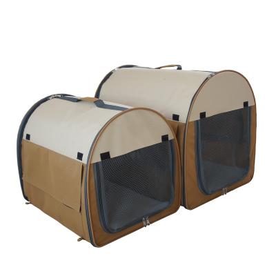 China Sustainable Outdoor Pet Carrier With Foldable Mesh Window for sale