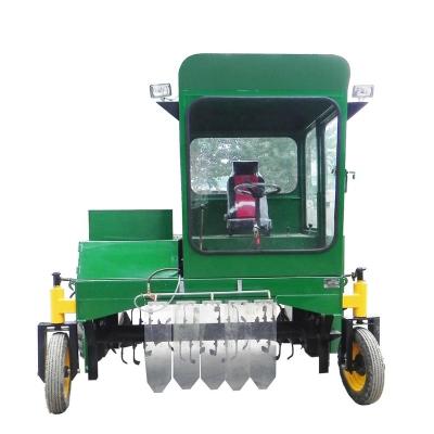 China Self Propelled Composting Equipment Self Propelled Compost Machine /Compost Organic Fertilizer Making Machine for sale