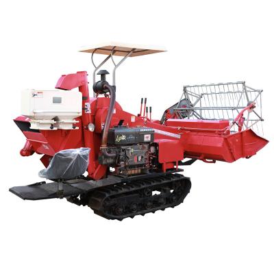 China Automatic Mechanized Harvest Mini Maize Rice Harvester 28HP Tagrm Small Rice Maize Harvesting Machine for sale