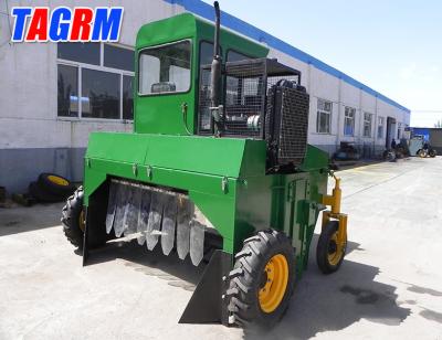 China Compost Turner Windrow Compost Turning Machinery Compost Turner For Straw Topdressing for sale