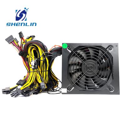 China Mute Power Supply 2000W 12V Output Mute Power For PSU 165*150*85mm of RX 3060/570 RX480/580 6/8/9GPU for sale