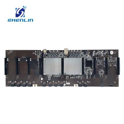 China Brand New x79 9 gpu motherboard 60mm space desktop board supporting RTX 3060x9 x79 motherboard cpu full speed expert motherboard for sale