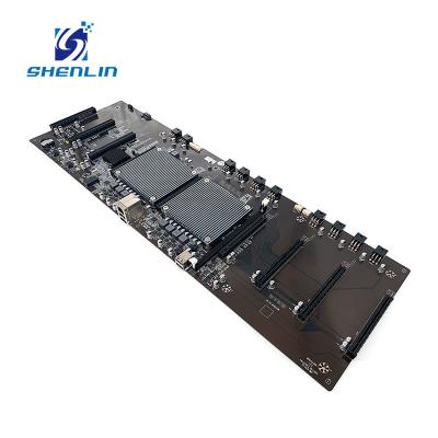 China Brand New x79 RTX3060 Desktop Motherboard Dedicated 9 GPU Cards 60 mm Spacing DDR3 48mh/s x79 Full Speed ​​Motherboard for sale