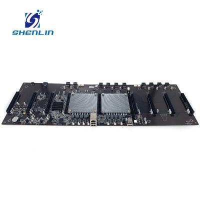 China New Hot Top Quality x79 9 Cards Desktop Motherboard DDR3 PCIE 3.0 RTX3060 x9 Special Support 48mh/s Amazon for sale