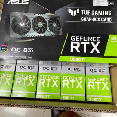 China Popular desktop in the market asus rtx 3060ti 8gb 256 bit GPU TUF-RTX3060TI-O8G-V2-GAMING card fast delivery for sale