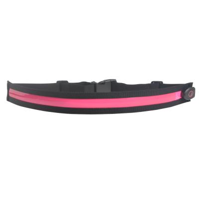 China With 2021 New Products USB Rechargeable Nylon PVC Reflective Led Turn Signal Belt for sale