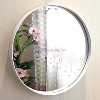 China Modern Simple Round Bathroom Makeup Aluminum Frame Ruicheng Style Wall Mirror For Hotel&Home for sale