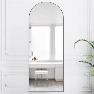 China Ruicheng Fashion Modern Professional Aluminum Frame Arch Wall Full Floor Mirror for sale