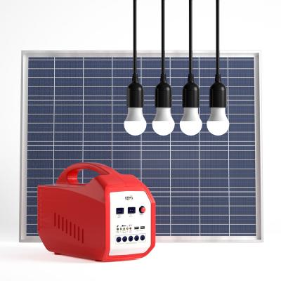 China Verasol 100w 532.8Wh Global Lighting DC Solar Panel Home Light System Kit for sale