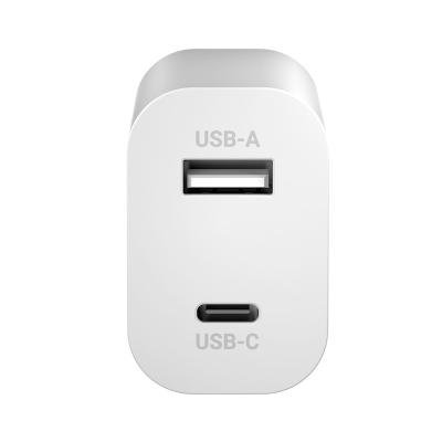 China Type-C Type C Mobile Phone QC3.0 PD2.0 PD 30w USB Fast Charging Charger for sale