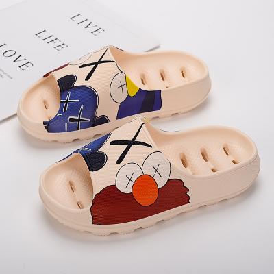 China Trend Logo Flat Fabric Tape Ladies Custom Made High Quality Fashion Slides Indoor Slippers Men Women Slipper Sandals for sale