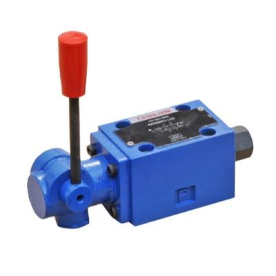 China Excavator 4WMD6 4WMD10 series hydraulic tractor lever valve, rexroth manual hand valve for sale