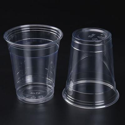 China Eco-Friendly Vasos Plastico Desechables 32oz Custom Reusable Disposable Dessert 16oz Plastic Drinking Cups Design for sale