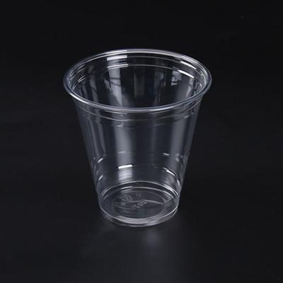 China High Quality Eco-friendly Custom Printed Plastic Milkshake Glass Beer Wine Juice Ice Water Pet Disposable Cups for sale