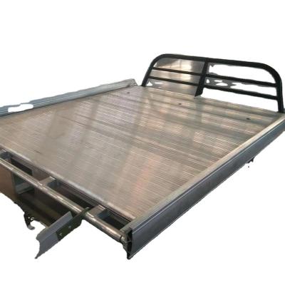 China Trailer Parts Sled Platform With Ramp For ATV / Snowmobile for sale