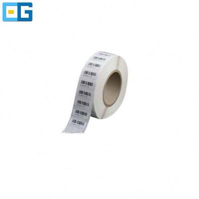 China Logistics management 10m reading distance UHF rfid paper sticker tags for logistics for sale