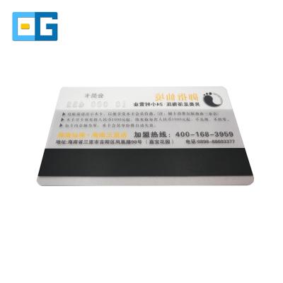 China Waterproof / raincoat wholesale supermarket discount plastic printing redeemable card for sale