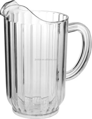 China 1350ML PC Durable Large Capacity Plastic Pitcher With Handle for sale