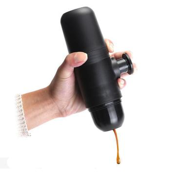 China Mini Portable Espresso Coffee Machine Outdoor Portable Espresso Coffee Machine for Outdoor Camping Hiking for sale