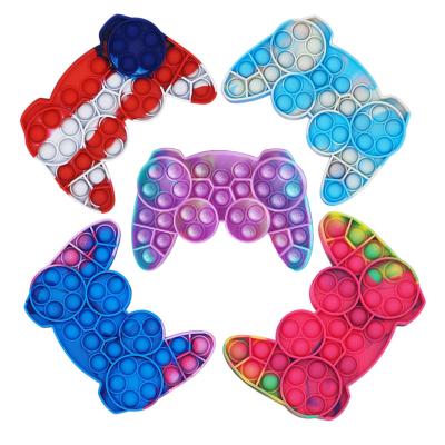 China Chridren Toys New Timi Doll Relaxing Toys Silicone Noises Bubble Snap Gamepad Wiggle Toys For Boys for sale