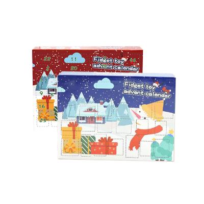 China Advent Calendar 2021 New Toys Set, Christmas Countdown Advent, Relaxation Advent Calendar For Christmas Gift From Restless Release Person for sale