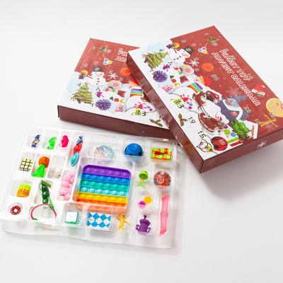 China Chridren plays Timi's fidgety person Toy Calendar 2021 on Christmas Season Sale, Countdown to Christmas Advent Calendar for sale