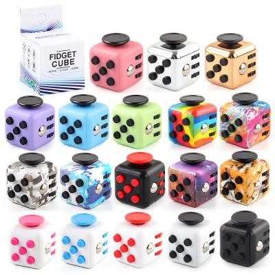 China 2021 Wholesale Timi Figet Kids Toys Cube Finger Stirring Person Cubes With 6 Sides In Different Relaxing Ways for sale