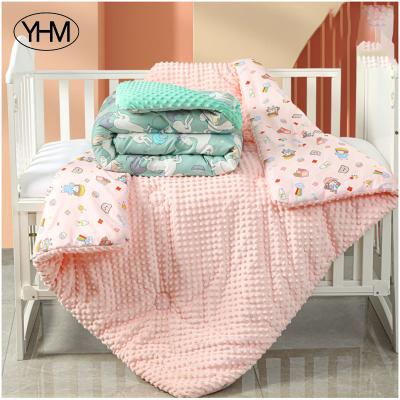 China Wholesale PORTABLE Cotton Baby Quilts Cotton And Polyester Baby Comforter Blanket With Animal Pattern for sale