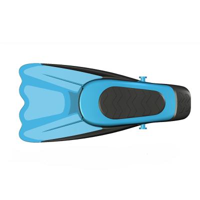 China OEM Adjustable Height Custom Ergonomic Adjustable Fins Professional Adult Diving Freediving Fins Long for sale