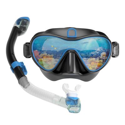 China Lightweight Silicone With Ultimate Newest Camera Mount Comfort Snorkeling Mask For Scuba Diving And Lap Swimming, 100% Dry Fog Anti No Leak Snorkel Package Combo Set for sale