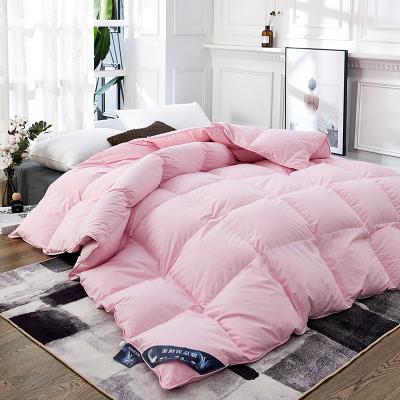 China Hot Selling Soft 95% White Duck Goose Feather Down Comforter Duck/Duvet/Quilt Cover for sale