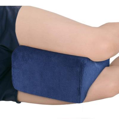 China Orthopedic Memory Foam Home Side Sleeper Knee Leg Pillow Orthopedic Knee Pillow for sale