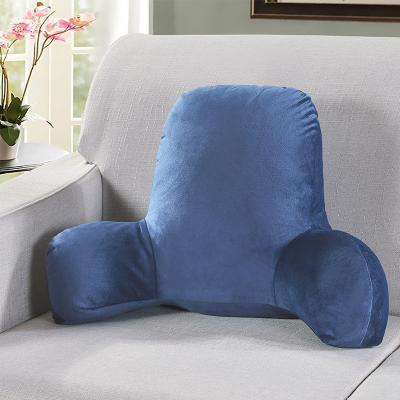 China Therapy High Grade Pure Colors Reading Pillow Bed Body Pillow for sale