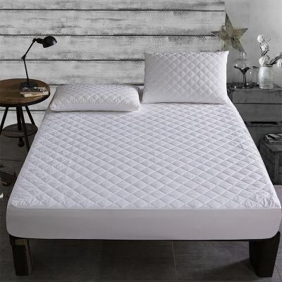 China Quality Waterproof Fitted Sheet Mattress Protector Quilted Mattress Cover for sale