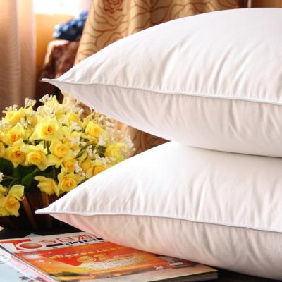 China Massage Hotel Home Textile Feather Down Cushion White Insert Cushion for sale