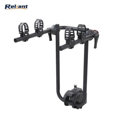 China Durable Easy Assemble Steel Folding Portable Hitch Bike Rack Carrier For Car for sale