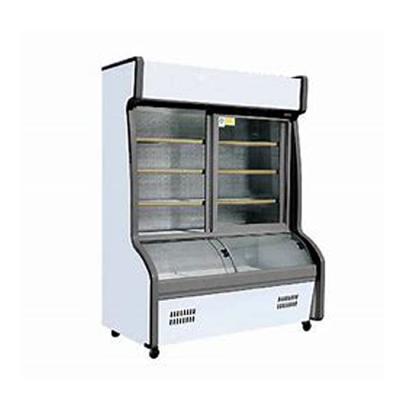 China Open Type Supermarket Fruit And Vegetable Display Single-Temperature Cooler Refrigerator for sale