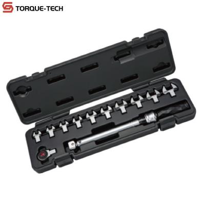 China INTERCHANGEABLE CARBON STEEL PROFESSIONAL CARBON STEEL TORQUE WRENCH SET for sale