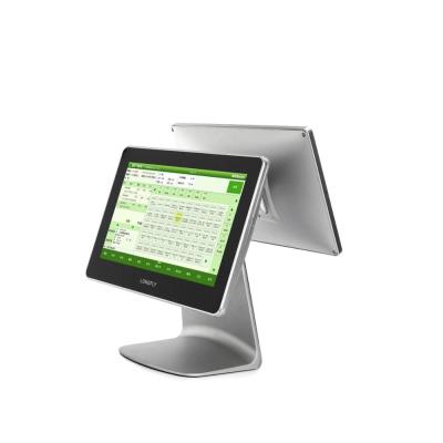 China Windows POS Terminal With 14 Inch LCD Client Display 64G SSD For Windows for sale