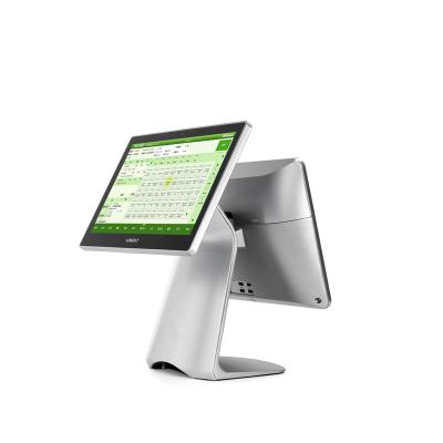 China POS Manufacturer Windows All In One POS Touch Screen POS System For Restaurant 64G SSD for sale